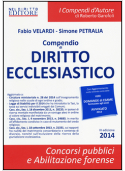 COMPENDIO DI DIRITTO ECCLESIASTICO