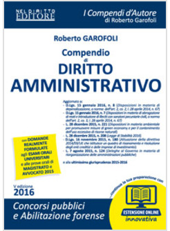 COMPENDIO DI DIRITO AMMINISTRATIVO. CON ESPANSIONE ONLINE