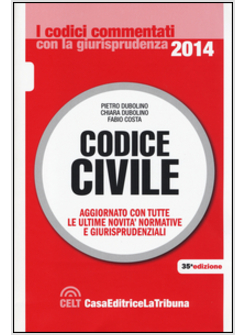 CODICE CIVILE 2014