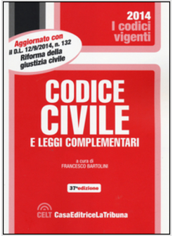 CODICE CIVILE E LEGGI COMPLEMENTARI