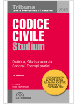 CODICE CIVILE. DOTTRINA, GIURISPRUDENZA, SCHEMI, ESEMPI PRATICI 15 ED