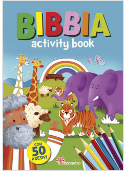 BIBBIA ACTIVITY BOOK CON 50 ADESIVI