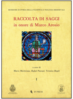 RACCOLTA DI SAGGI IN ONORE DI MARCO AROSIO VOL 1