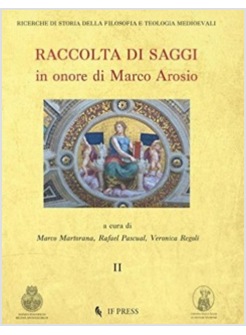 RACCOLTA DI SAGGI IN ONORE DI MARCO AROSIO  VOL 2