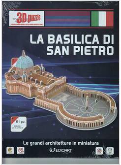 LA BASILICA DI SAN PIETRO (PUZZLE 3D)