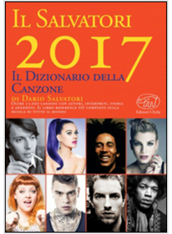IL SALVATORI 2017. IL DIZIONARIO DELLA CANZONE