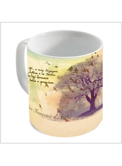 TAZZA CANTICO DELLE CREATURE FRANCESCO DA ASSISI