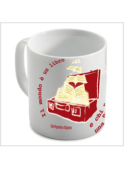 TAZZA LE CONFESSIONI. AGOSTINO D'IPPONA