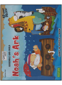 NOAH'S ARK. ASSEMBLE AND BUILD. LIBRO PUZZLE