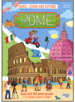 ROME. TRAVEL, LEARN AND EXPLORE. LIBRO PUZZLE
