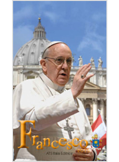 CALENDARIO CM 7 X 12 PAPA FRANCESCO 2015 SFONDO SAN PIETRO
