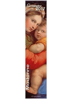 CALENDARIO CM 11 X 49 MADONNE 2017