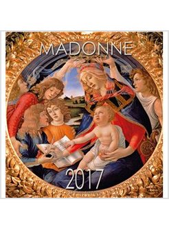 CALENDARIO CM 32 X 34 MADONNE 2017