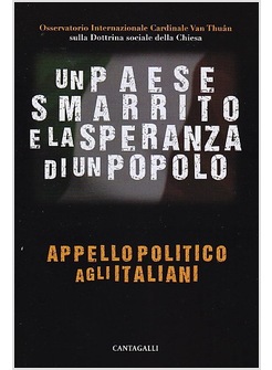 UN PAESE SMARRITO E LA SPERANZA DI UN POPOLO
