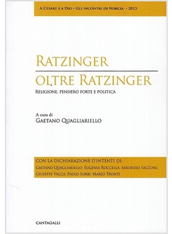 RATZINGER OLTRE RATZINGER