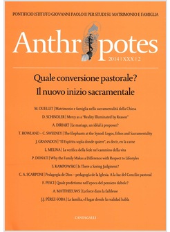ANTHROPOTES. RIVISTA DI STUDI SULLA PERSONA E LA FAMIGLIA (2014). VOL. 2