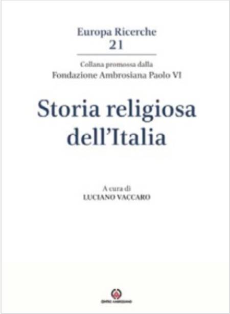 STORIA RELIGIOSA DELL'ITALIA