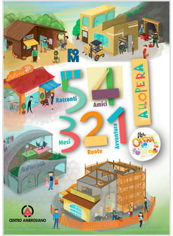5 RACCONTI, 4 AMICI, 3 MESI, 2 RUOTE, 1 AVVENTURA. ALL'OPERA! CON ADESIVI