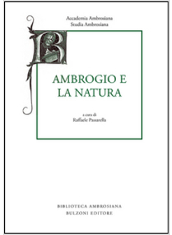 AMBROGIO E LA NATURA