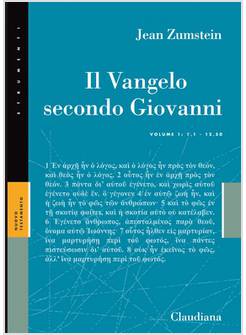IL VANGELO SECONDO GIOVANNI VOL. 1 : 1,1 - 12,50