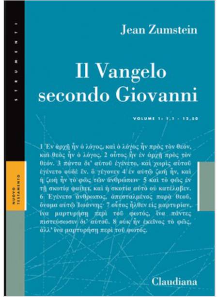 IL VANGELO SECONDO GIOVANNI VOL. 1 : 1,1 - 12,50