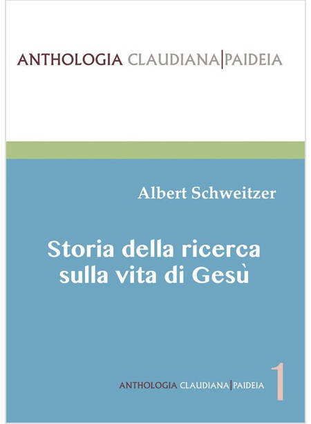 STORIA DELLA RICERCA SULLA VITA DI GESU'