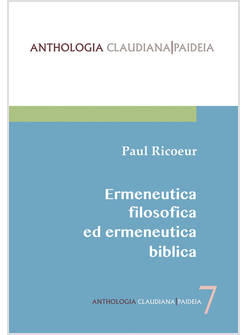 ERMENEUTICA FILOSOFICA ED ERMENEUTICA BIBLICA