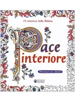 PACE INTERIORE MINIATURE DA COLORARE