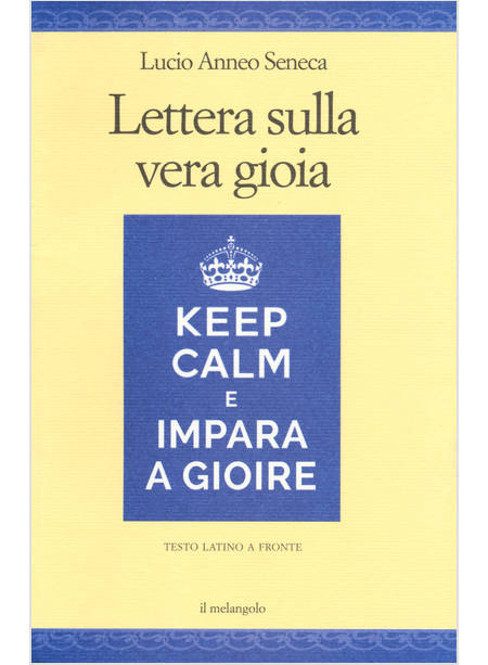 LETTERA SULLA VERA GIOIA