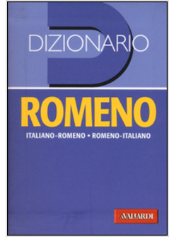 DIZIONARIO ROMENO. ITALIANO-ROMENO, ROMENO-ITALIANO