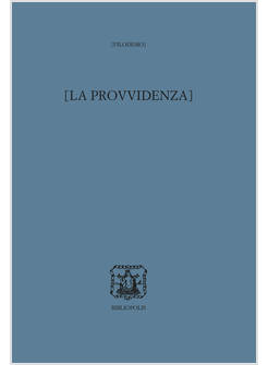 PROVVIDENZA. EDIZ. MULTILINGUE (LA)