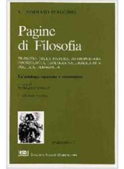 PAGINE DI FILOSOFIA