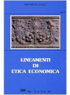 LINEAMENTI DI ETICA ECONOMICA