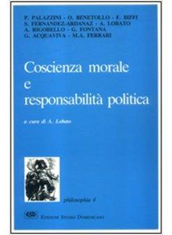 COSCIENZA MORALE E RESPONSABILITA' POLITICA
