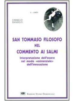 SAN TOMMASO FILOSOFO NEL COMMENTO AI SALMI