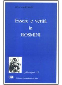 ESSERE E VERITA' IN ROSMINI