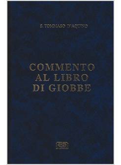 COMMENTO AL LIBRO DI GIOBBE