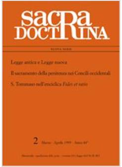 LEGGE ANTICA E LEGGE NUOVA IL SACRAMENTO DELLA PENITENZA NEI CONCILI