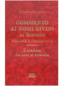COMMENTO AI NOMI DIVINI 2 DI DIONIGI 