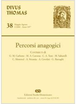 PERCORSI ANAGOGICI