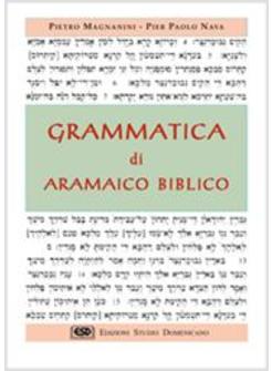GRAMMATICA DI ARAMAICO BIBLICO