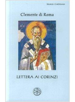 CLEMENTE DI ROMA LETTERA AI CORINZI
