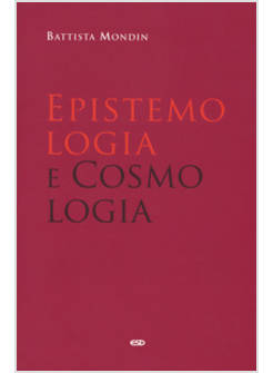 EPISTEMOLOGIA E COSMOLOGIA