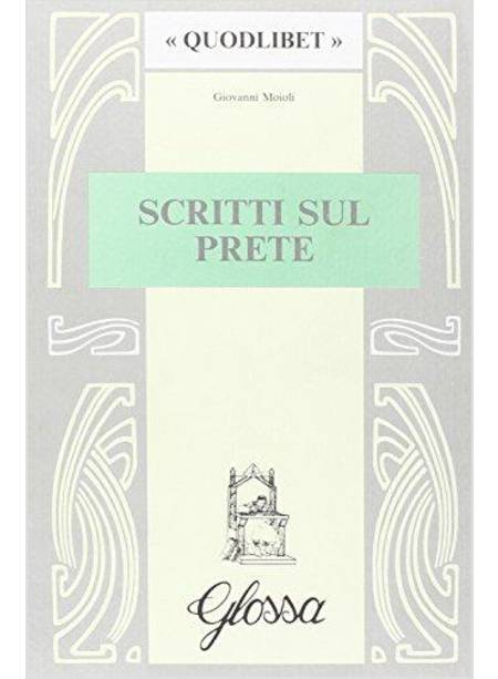 SCRITTI SUL PRETE