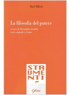 LA FILOSOFIA DEL POTERE. TESTO TEDESCO A FRONTE