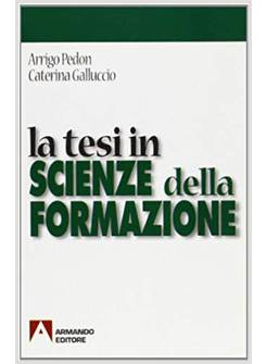 TESI IN SCIENZE DELLA FORMAZIONE (LA)