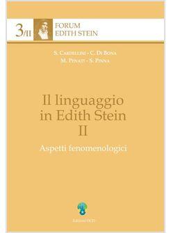 LINGUAGGIO DI EDITH STEIN II