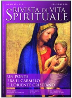 RIVISTA DI VITA SPIRITUALE (2013)