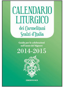 CALENDARIO LITURGICO 2014-2015