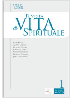 RIVISTA DI VITA SPIRITUALE (2015)
